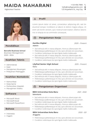 CV Kreatif 4