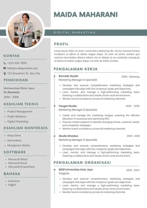 CV Kreatif 14
